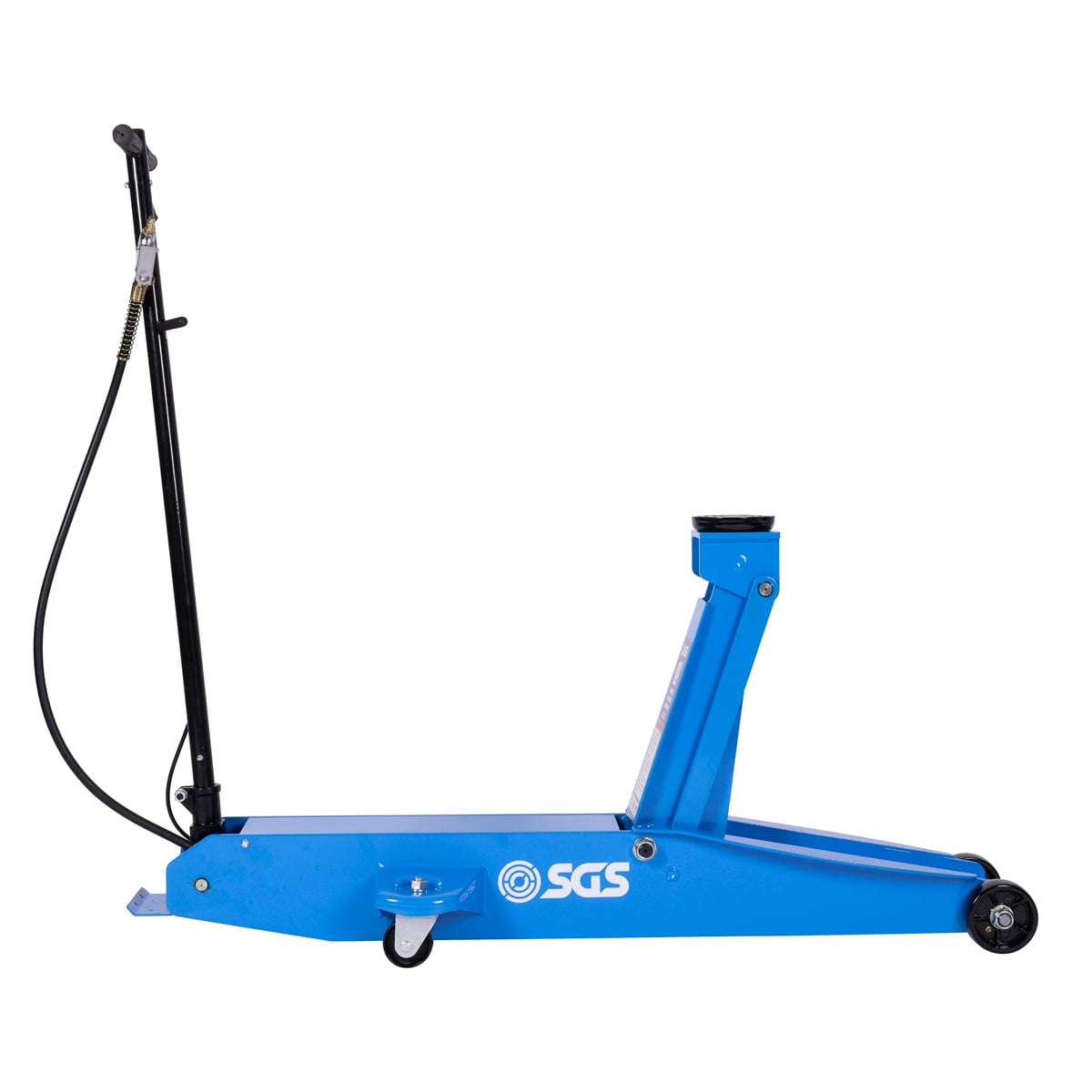 SGS 6 Tonne Air & Manual Professional Service Trolley Jack For Lorry Bus Coach Van | 650mm Lift Height